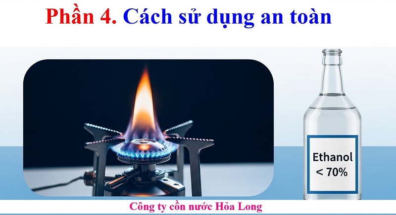 Cồn Nước Đốt Có Độc Không? Giải Đáp Chi Tiết Từ A–Z